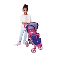 509 Unicorn 2 In 1 Doll Travel System Baby Play