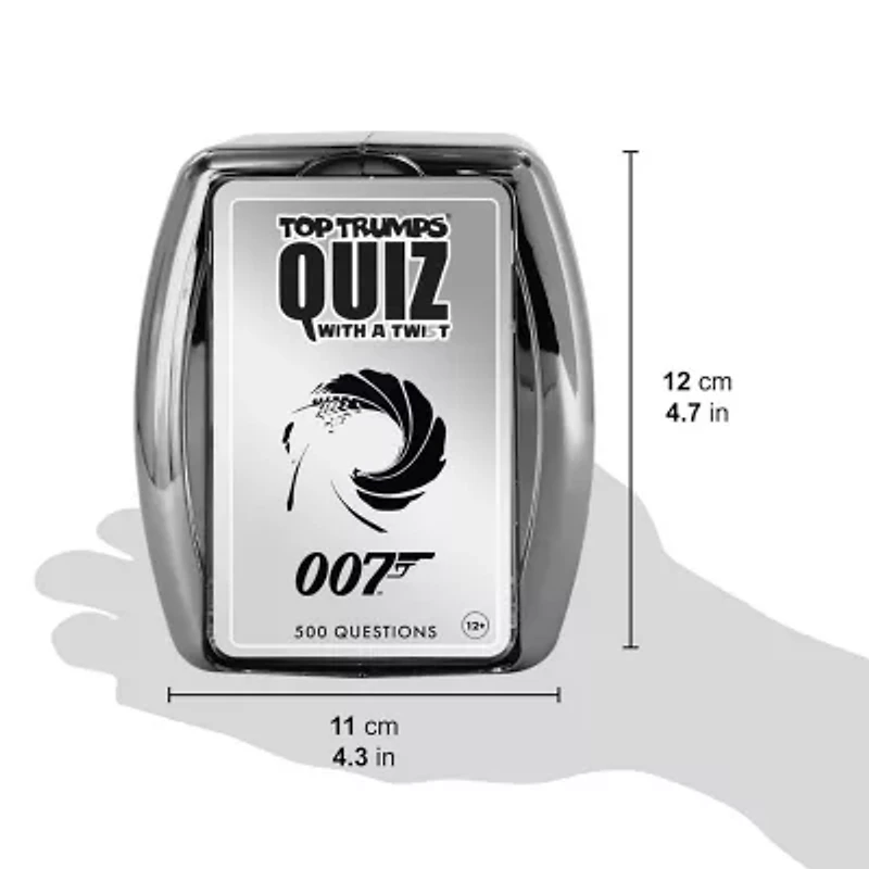 Top Trumps Usa Inc. 007 James Bond Every Assignment Quiz Game 20-pc. Card Game