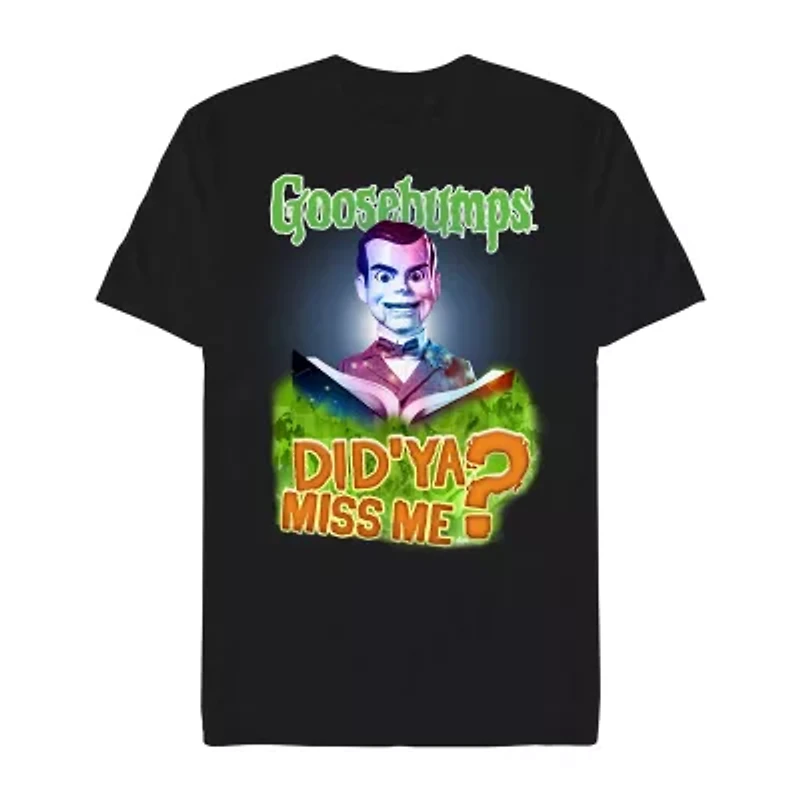 Mens Short Sleeve Goosebumps Graphic T-Shirt