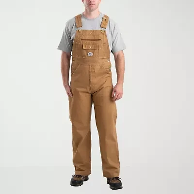 Berne Vintage Washed Duck Bib Mens Workwear Overall