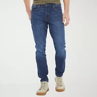 mutual weave Mens Stretch Fabric Slim Fit Jean