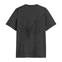 Mens Crew Neck Short Sleeve Regular Fit Deadpool Big and Tall Graphic T-Shirt