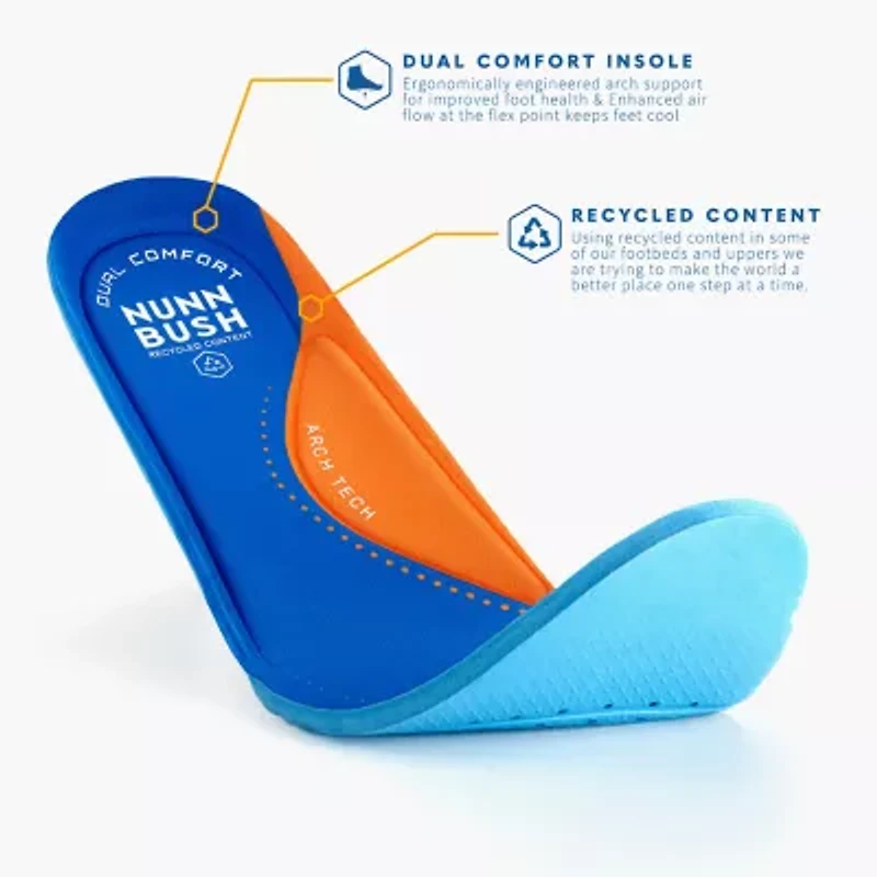 Nunn Bush Owen II Mens Moc Closed Toe Slip-On Shoe