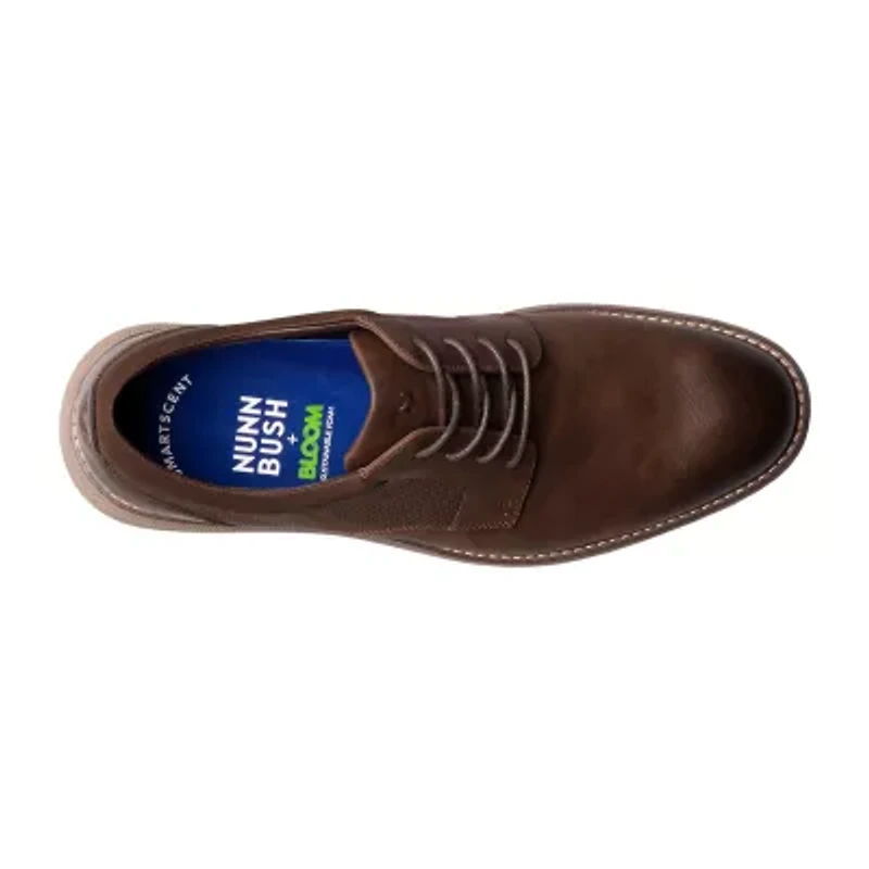 Nunn Bush Mens Round Closed Toe Oxford Shoes