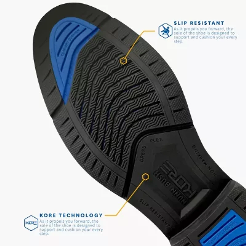 Nunn Bush Mens Round Closed Toe Oxford Shoes