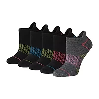 Hanes Absolute Active Heel Tab Womens 5 Pair No Show Socks
