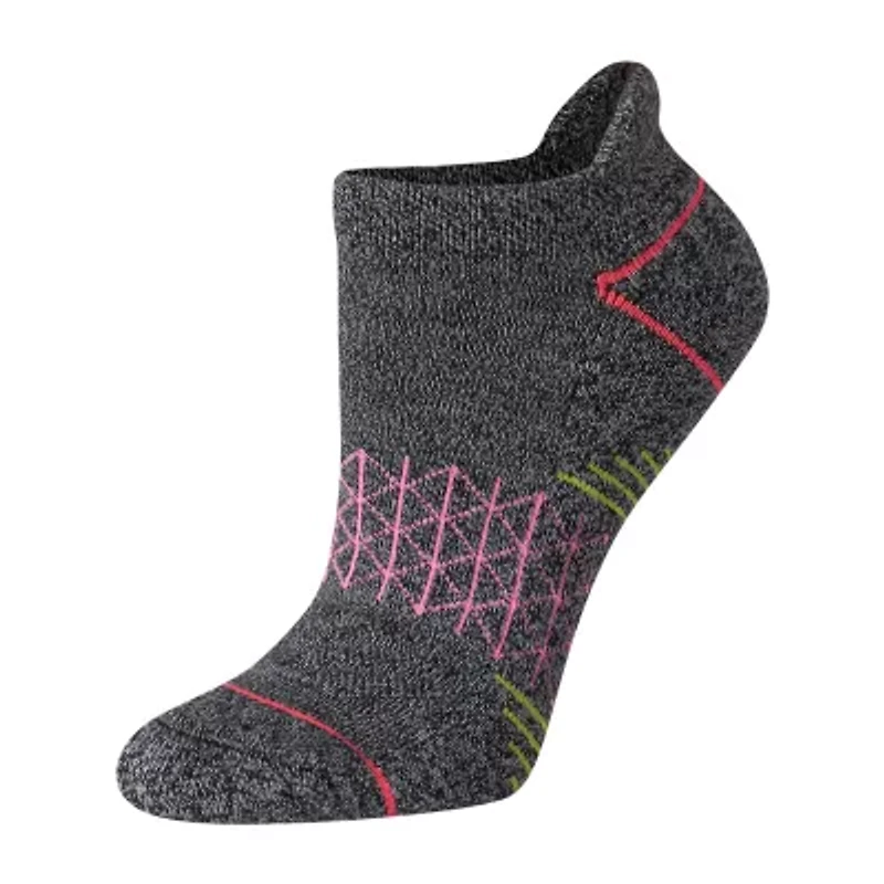 Hanes Absolute Active Heel Tab Womens 5 Pair No Show Socks