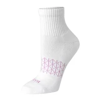 Hanes Absolute Active Heel Tab Womens Breathable 5 Pair Quarter Ankle Socks