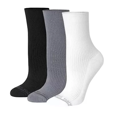 Hanes Supersoft Womens 3 Pair Crew Socks