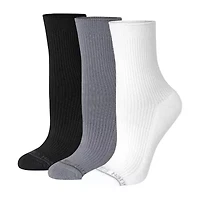 Hanes Supersoft Womens 3 Pair Crew Socks