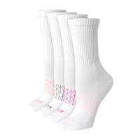 Hanes Ultimate Absolute Womens 4 Pair Crew Socks