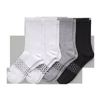 Hanes Ultimate Absolute Womens 4 Pair Crew Socks