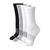Hanes Ultimate Absolute Womens 4 Pair Crew Socks