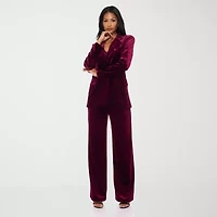 Premier Amour Womens Stretch Fabric Fitted Blazer