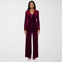 Premier Amour Womens Straight Mid Rise Pull-On Pant