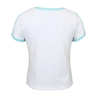 Lilt Big Kid Girls Round Neck Short Sleeve Graphic T-Shirt