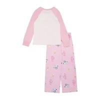 Little & Big Kid Girls Bluey Crew Neck Long Sleeve 2-pc. Pajama Sets