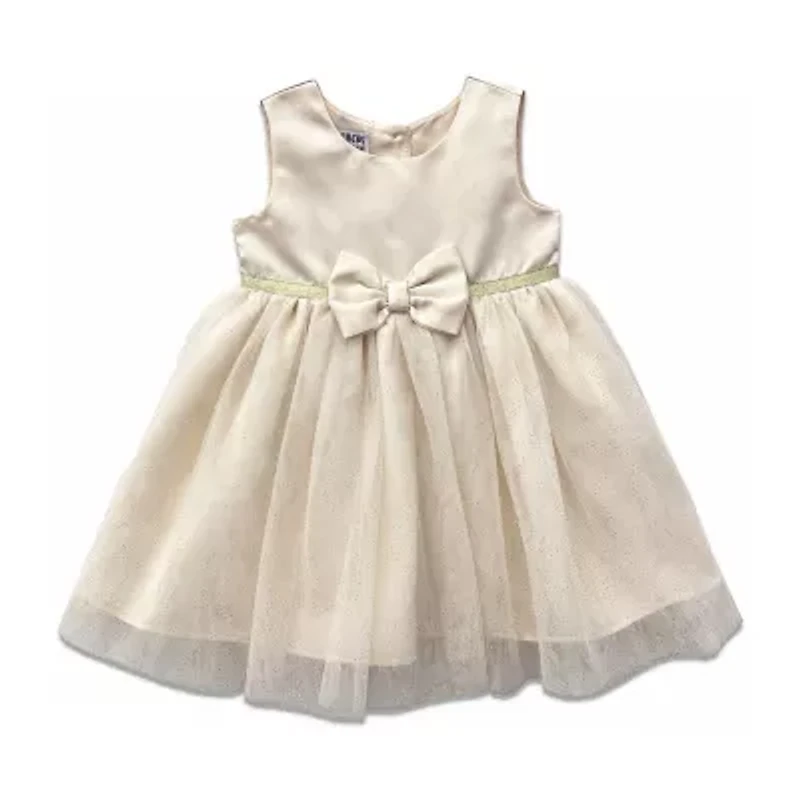 Blueberi Boulevard Toddler Girls Fitted Sleeve Dress Set