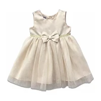 Blueberi Boulevard Toddler Girls Fitted Sleeve Dress Set
