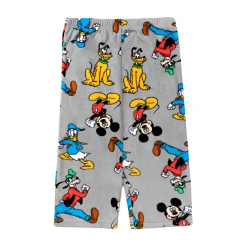 Disney Collection Toddler Boys Mickey and Friends Crew Neck Long Sleeve 2-pc. Pajama Sets