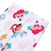 Disney Collection Little & Big Kid Girls Princess Crew Neck Long Sleeve 4-pc. Pajama Sets