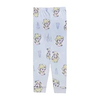 Disney Collection Little & Big Kid Girls Frozen Crew Neck Long Sleeve 4-pc. Pajama Sets