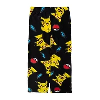Fleece Big Kid Boys Pokeman Microfleece Crew Neck Long Sleeve 2-pc. Pajama Sets