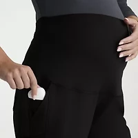 Skechers Skp705 Nurture 7-Pocket Maternity Straight Leg Womens Plus Stretch Fabric Moisture Wicking Scrub Pant