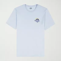 IZOD Saltwater Soft Wash Mens Crew Neck Short Sleeve Classic Fit Graphic T-Shirt