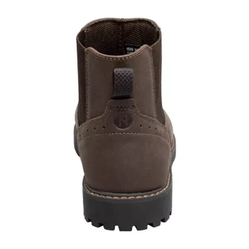 Nunn Bush Delton Mens Flat Heel Chelsea Boots