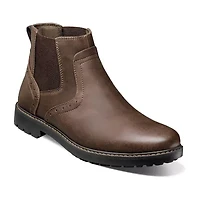 Nunn Bush Delton Mens Flat Heel Chelsea Boots