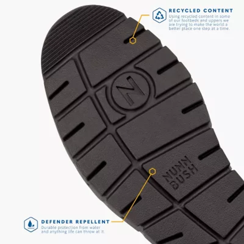 Nunn Bush Mens Flat Heel Chelsea Boots