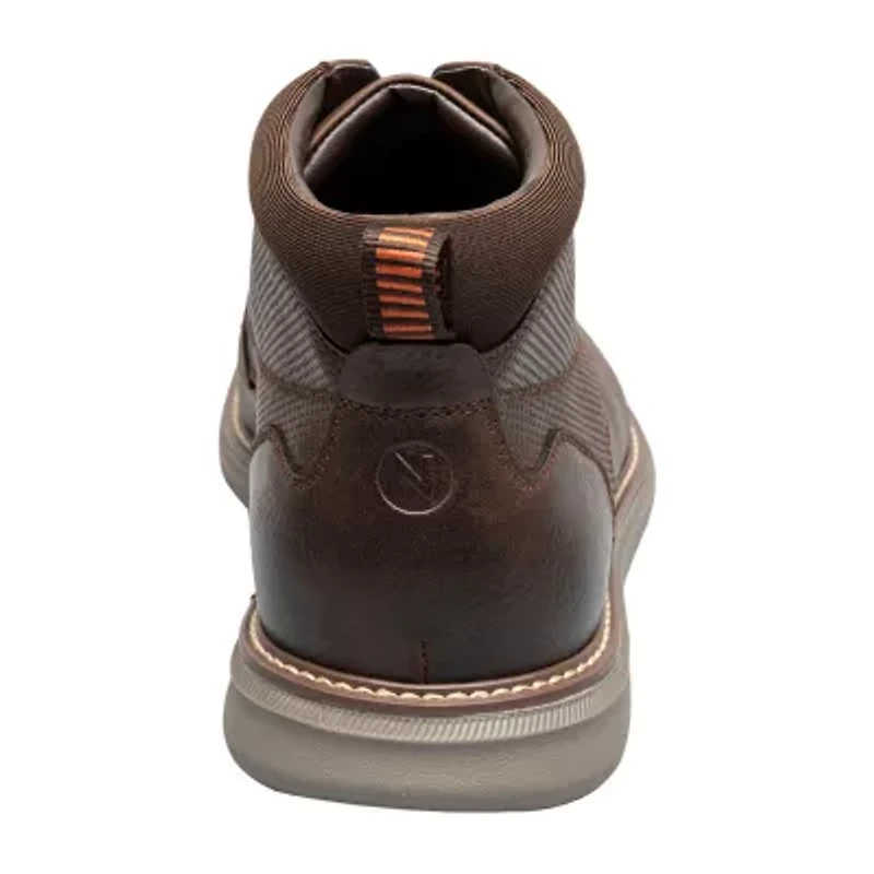 Nunn Bush Mens Flat Heel Chukka Boots