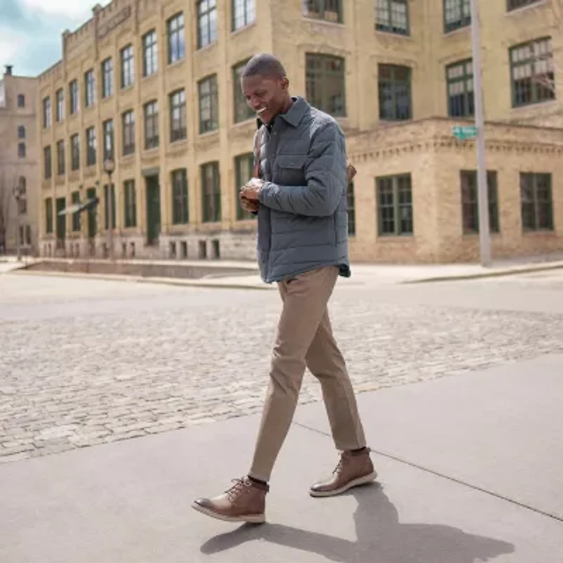 Nunn Bush Mens Flat Heel Chukka Boots