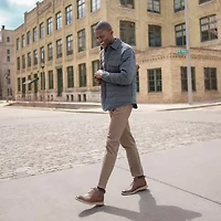 Nunn Bush Mens Flat Heel Chukka Boots