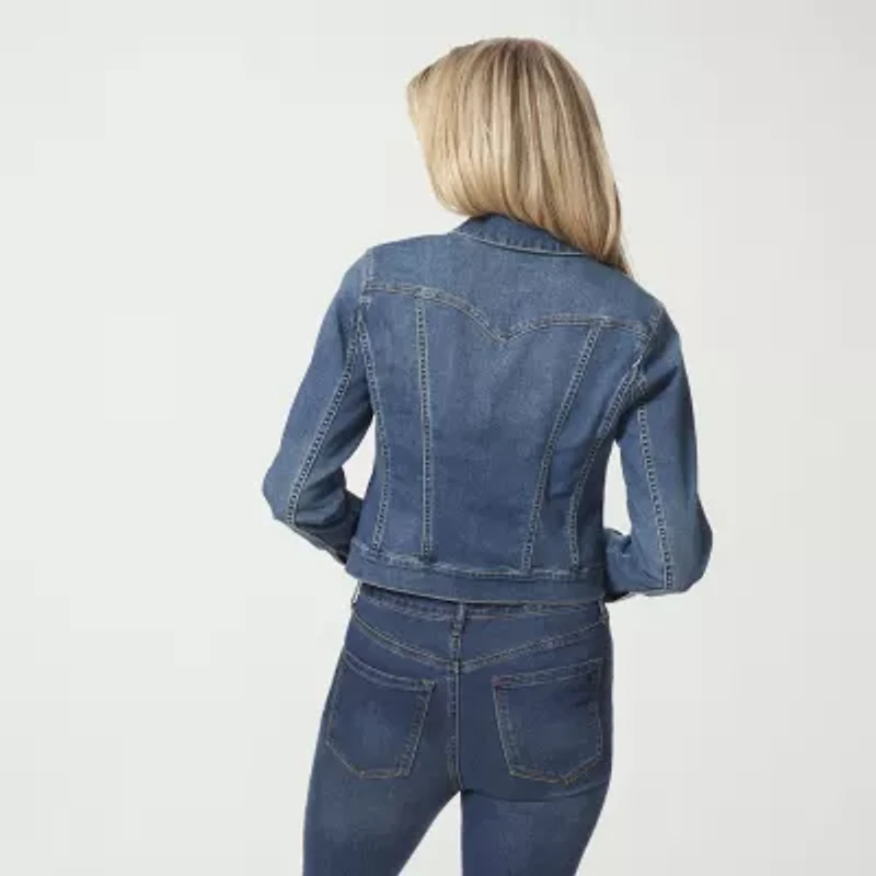 JS Jessica Simpson Womens Denim Heavyweight Jacket
