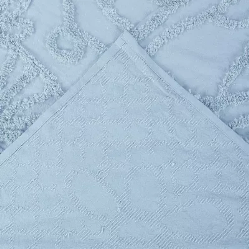 Better Trends 3pc Chenille Trevor Bedding Set