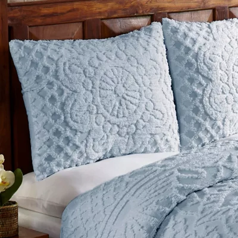 Better Trends 3pc Chenille Trevor Bedding Set