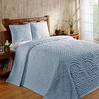 Better Trends 3pc Chenille Trevor Bedding Set