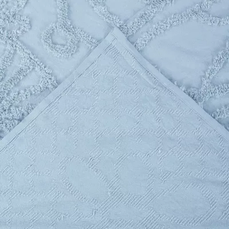 Better Trends 3pc Chenille Trevor Bedding Set