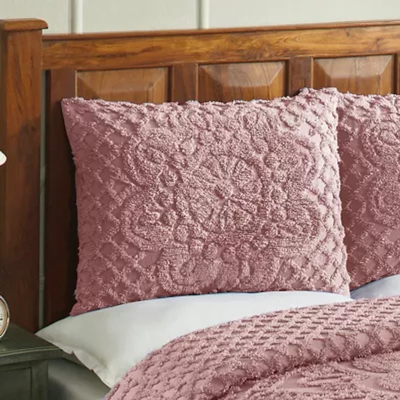Better Trends 3pc Chenille Trevor Bedding Set