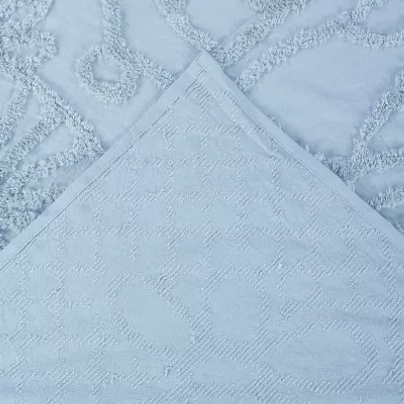 Better Trends 3pc Chenille Trevor Bedding Set