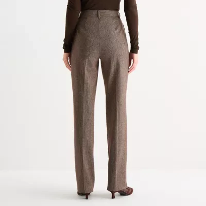 Worthington Womens Tall Straight Trouser