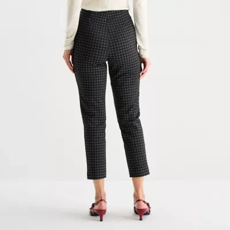 Worthington Womens Tall Skinny Mid Rise Pull-On Pant