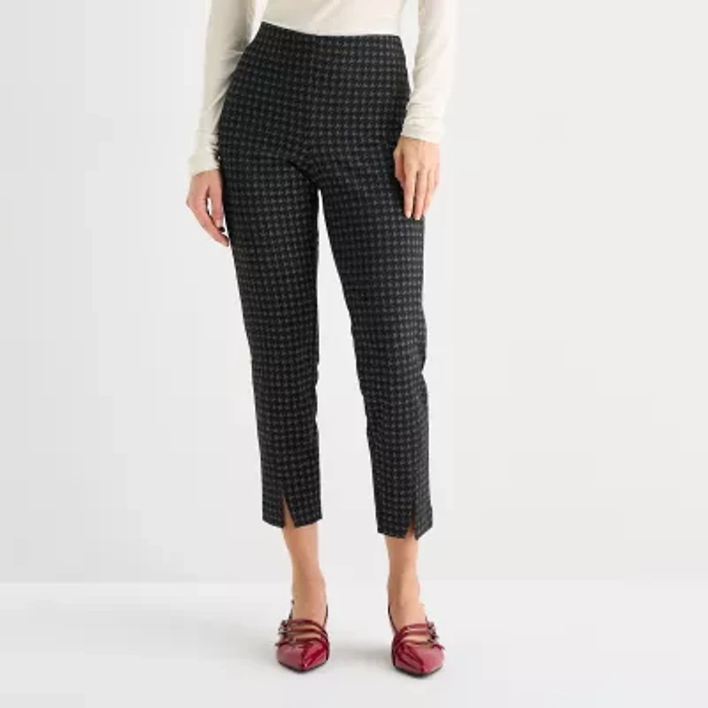 Worthington Womens Tall Skinny Mid Rise Pull-On Pant