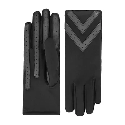Isotoner Recycled Chenille Snowflake With Smartouch 1 Pair Gloves