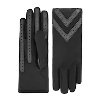 Isotoner Recycled Chenille Snowflake With Smartouch 1 Pair Gloves