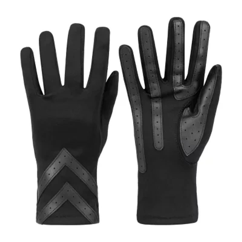 Isotoner Recycled Chenille Snowflake With Smartouch 1 Pair Gloves