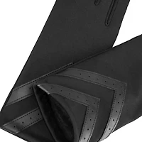 Isotoner Smartdri Spandex 3 Btl With Chevron Appliquest At Wrist 1 Pair Gloves