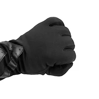 Isotoner Smartdri Spandex 3 Btl With Chevron Appliquest At Wrist 1 Pair Gloves